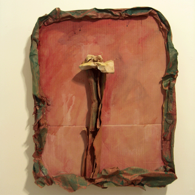Painted cardboard 2006 #13